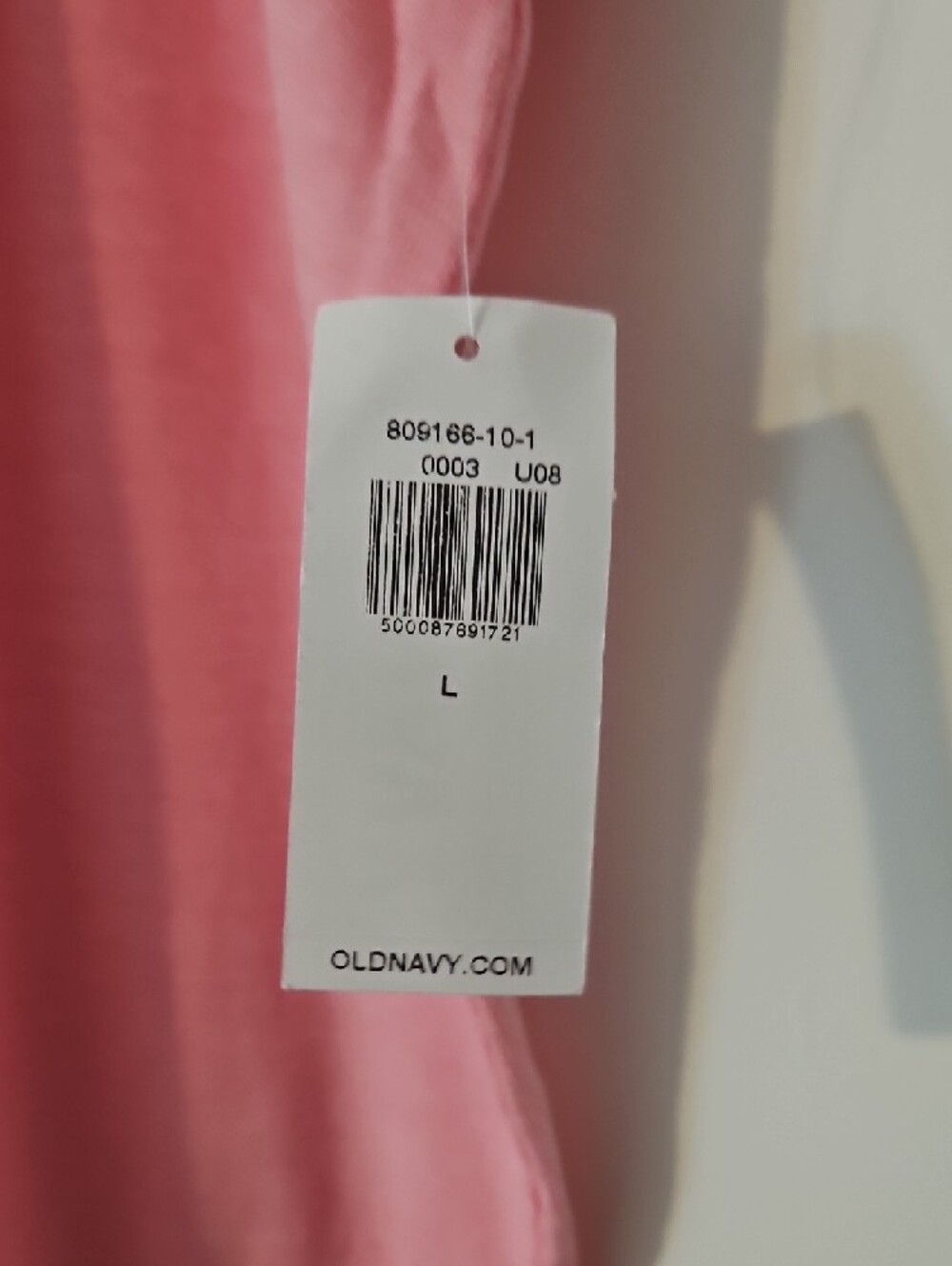 Old Navy Pink Short Sleeve Crew Tee - Picture 3 of 3